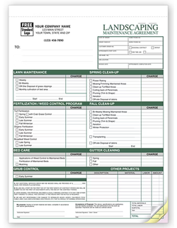 Landscaping Maintenance Agreements 6523