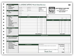 Landscape and Lawn Work Orders 6537