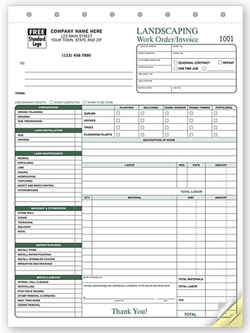 Landscape Work Order - Work Orders 6570