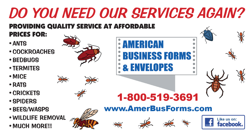 EDDM Pest - Generic #21 – American Business Forms & Envelopes