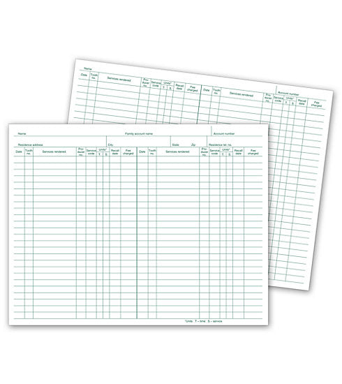 Dental Service Records #20597 – American Business Forms & Envelopes